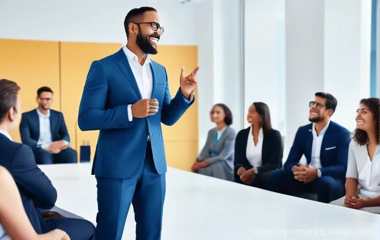 고객 가치 제안 작성법 - **Prompt 2: Unveiling a Unique Business "Superpower"**
"A spotlight shines brightly on a confide... 고객 가치 제안 작성법 - **Prompt 2: Unveiling a Unique Business "Superpower"**
"A spotlight shines brightly on a confide...
