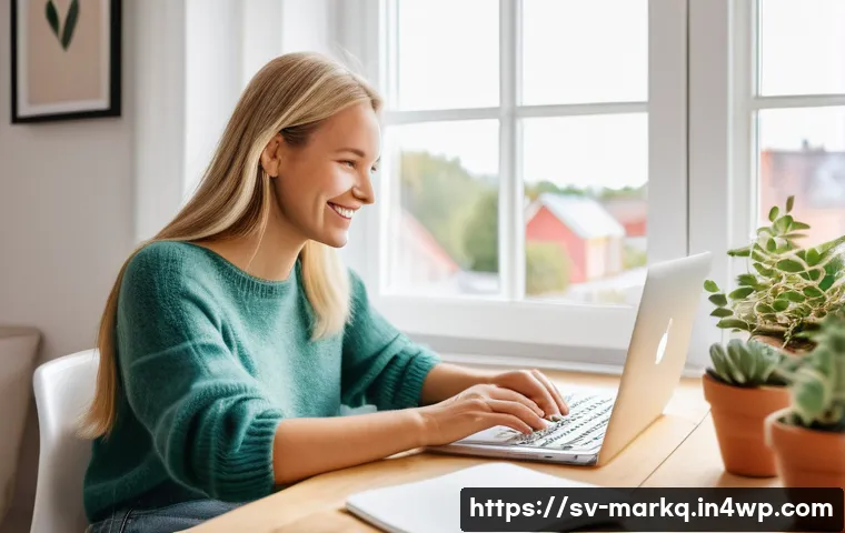 웹사이트 트래픽 분석의 기초 - The Engaged Blogger Connecting with Her Audience**
Prompt: A vibrant and authentic photograph depict...